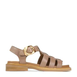 ORNAMENT LEATHER SANDALS><noscript><img width=