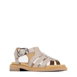 ORNAMENT LEATHER SANDALS><noscript><img width=