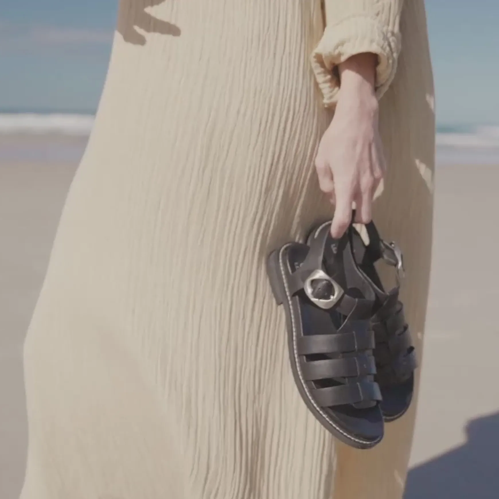 ORNAMENT LEATHER SANDALS>EOS Footwear New