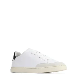 PANELS LOW TOP SNEAKERS LEATHER>EOS Footwear Outlet