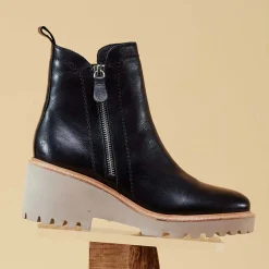 PARSON WEDGE BOOT LEATHER><noscript><img width=