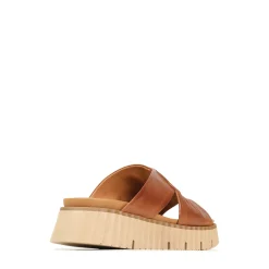 PELA LEATHER SLIDE SANDALS><noscript><img width=