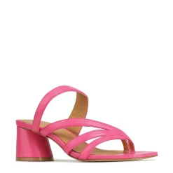 PERRI SLIP-ON HEEL SANDALS LEATHER><noscript><img width=