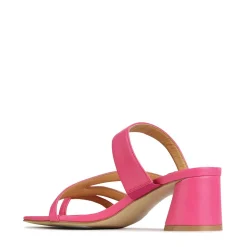 PERRI SLIP-ON HEEL SANDALS LEATHER><noscript><img width=