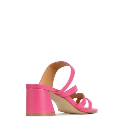 PERRI SLIP-ON HEEL SANDALS LEATHER><noscript><img width=