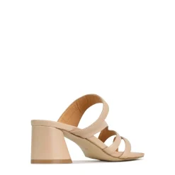 PERRI SLIP-ON HEEL SANDALS LEATHER><noscript><img width=
