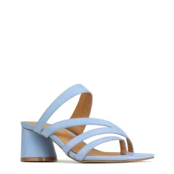 PERRI SLIP-ON HEEL SANDALS LEATHER><noscript><img width=