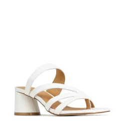 PERRI SLIP-ON HEEL SANDALS LEATHER><noscript><img width=