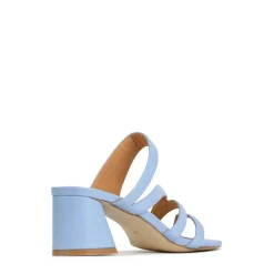 PERRI SLIP-ON HEEL SANDALS LEATHER><noscript><img width=