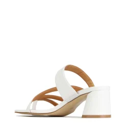 PERRI SLIP-ON HEEL SANDALS LEATHER><noscript><img width=