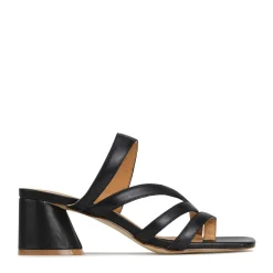 PERRI SLIP-ON HEEL SANDALS LEATHER><noscript><img width=