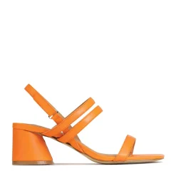 PETELLA LEATHER BLOCK HEEL SANDALS><noscript><img width=