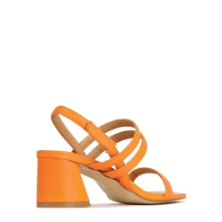 PETELLA LEATHER BLOCK HEEL SANDALS><noscript><img width=