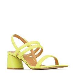 PETELLA LEATHER BLOCK HEEL SANDALS><noscript><img width=