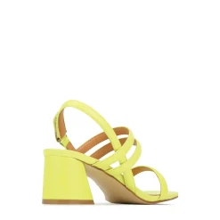 PETELLA LEATHER BLOCK HEEL SANDALS><noscript><img width=