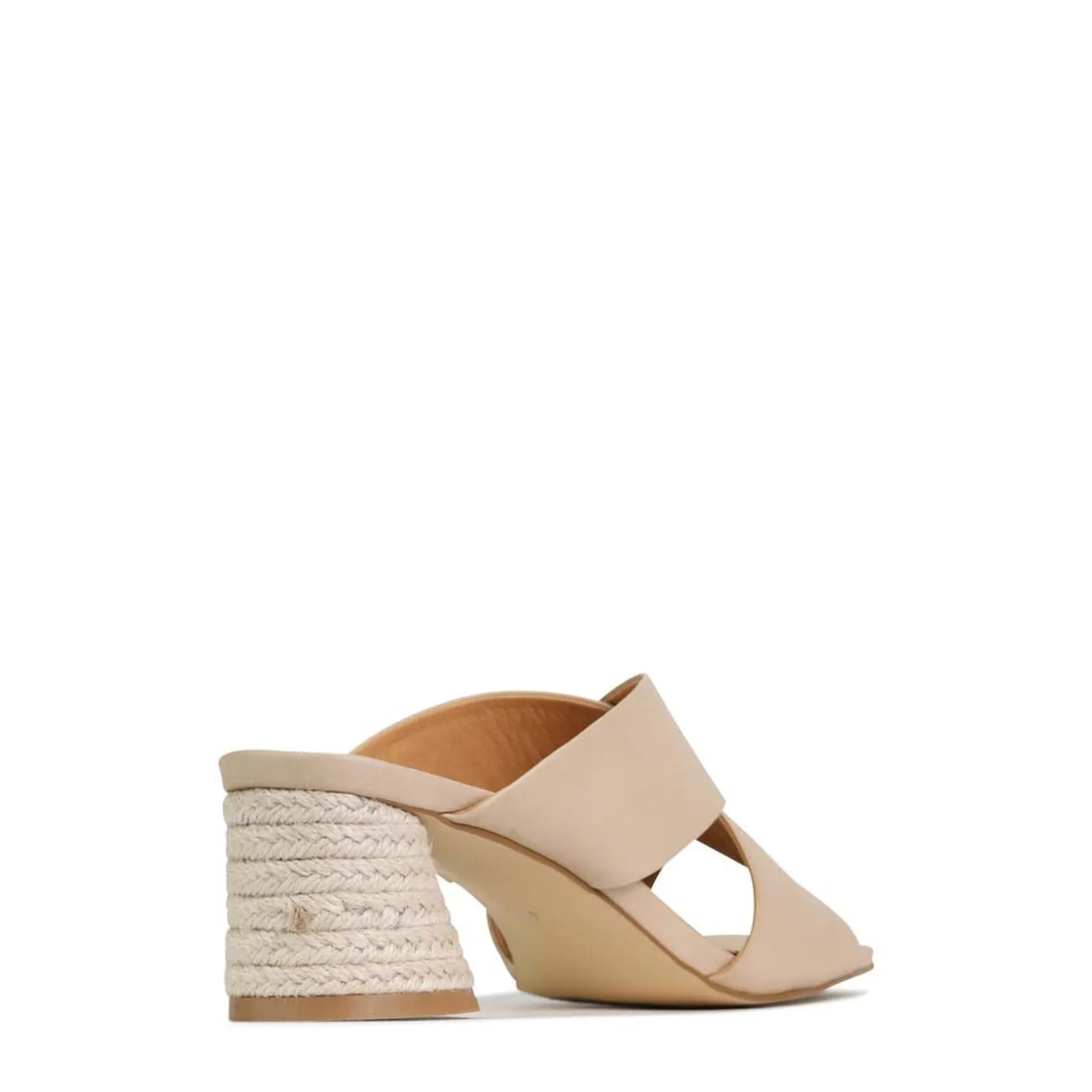 PETORA LEATHER SLIDE HEELED SANDAL>EOS Footwear Cheap