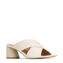 PETORA LEATHER SLIDE HEELED SANDAL><noscript><img width=