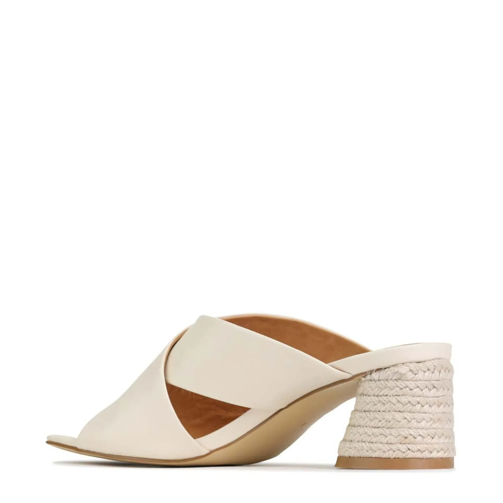 PETORA LEATHER SLIDE HEELED SANDAL>EOS Footwear Cheap