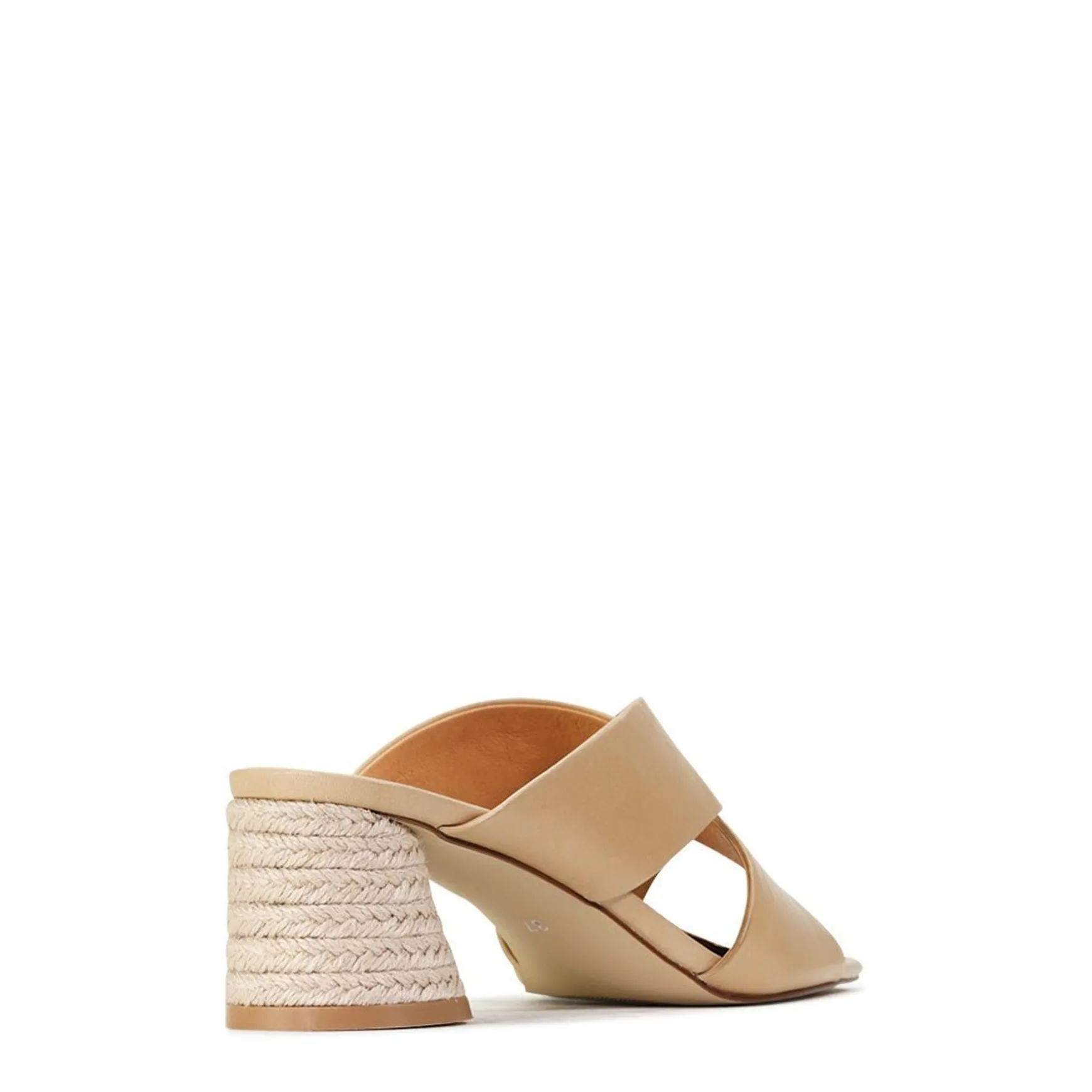 PETORA LEATHER SLIDE HEELED SANDAL>EOS Footwear Cheap