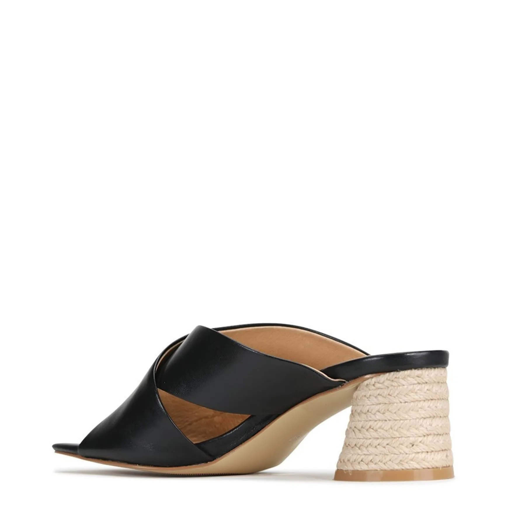 PETORA LEATHER SLIDE HEELED SANDAL>EOS Footwear Cheap