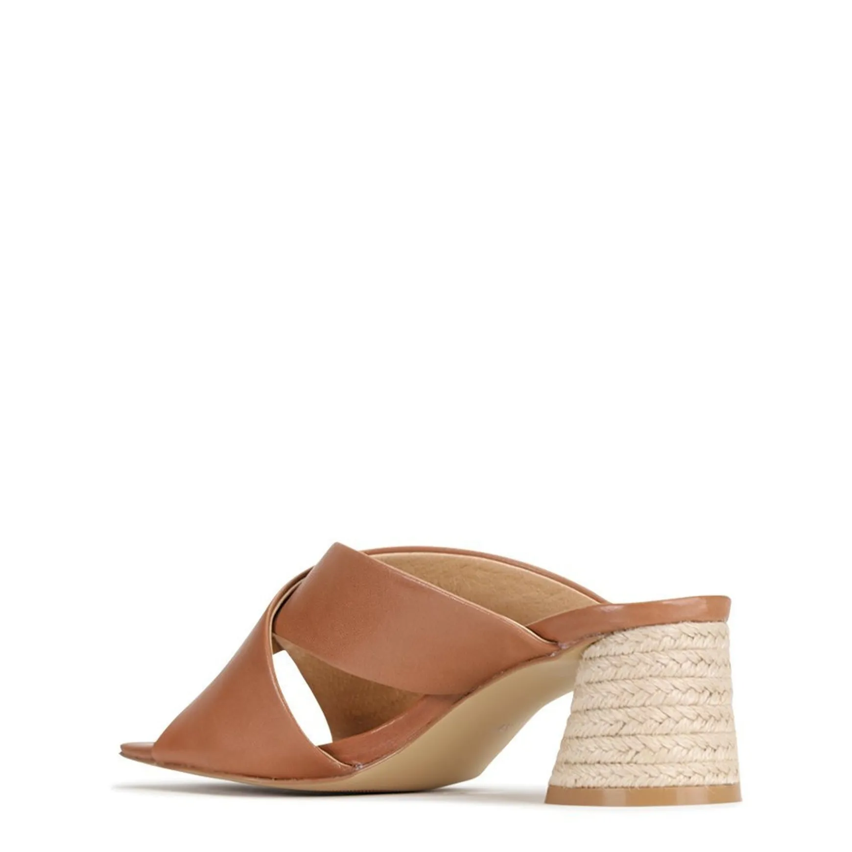 PETORA LEATHER SLIDE HEELED SANDAL>EOS Footwear Cheap