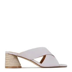 PETORA LEATHER SLIDE HEELED SANDAL><noscript><img width=