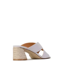 PETORA LEATHER SLIDE HEELED SANDAL><noscript><img width=