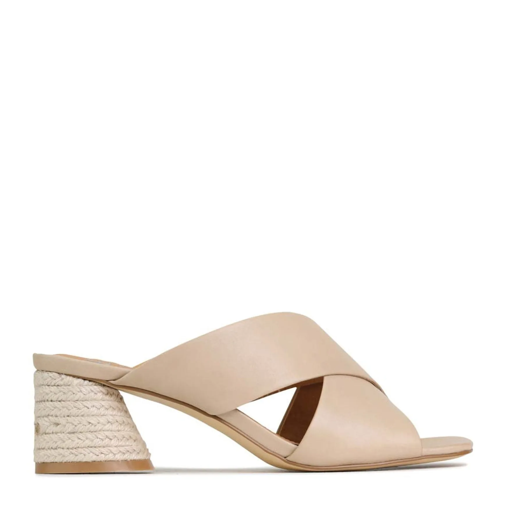 PETORA LEATHER SLIDE HEELED SANDAL>EOS Footwear Cheap