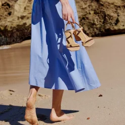 PETRAS LEATHER HEEL ARCHIVE SANDAL>EOS Footwear Best Sale