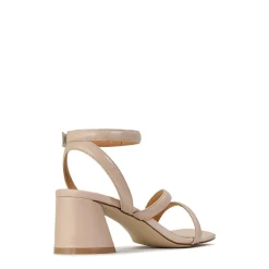 PETRICIA LEATHER BLOCK HEEL SANDALS><noscript><img width=