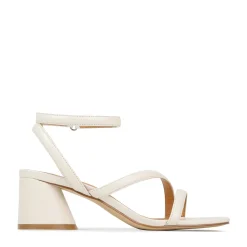 PETRICIA LEATHER BLOCK HEEL SANDALS><noscript><img width=