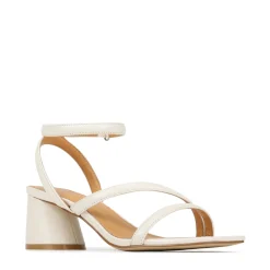 PETRICIA LEATHER BLOCK HEEL SANDALS><noscript><img width=