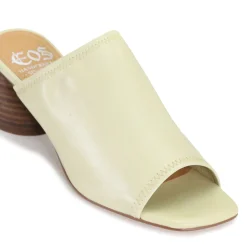 PETTI LEATHER HEELED SANDAL><noscript><img width=