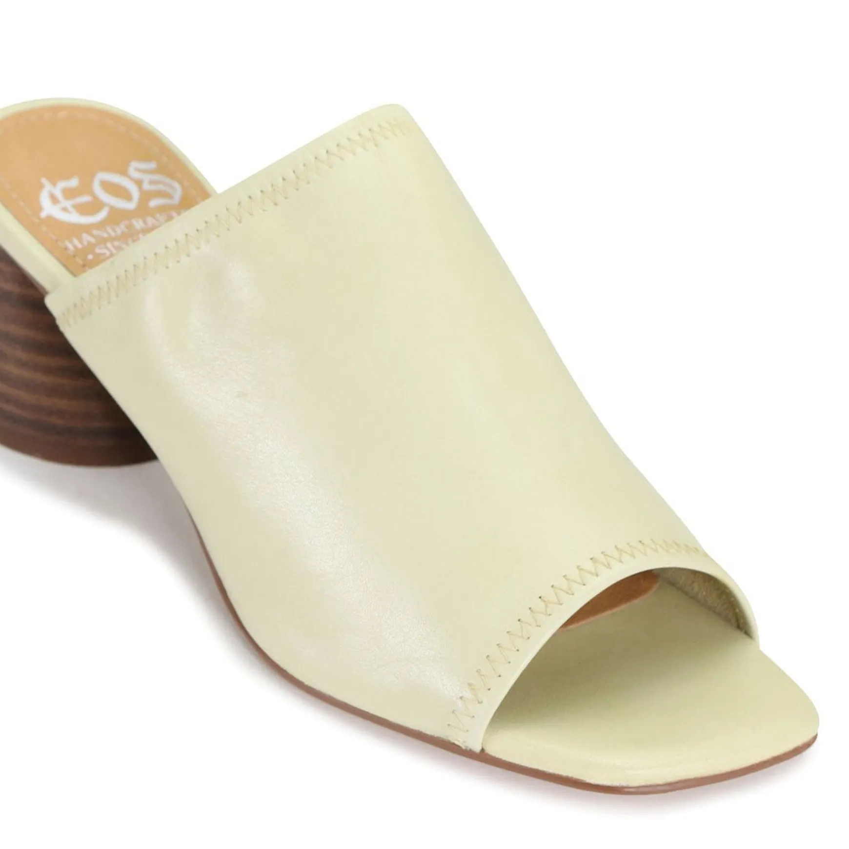 PETTI LEATHER HEELED SANDAL>EOS Footwear Cheap