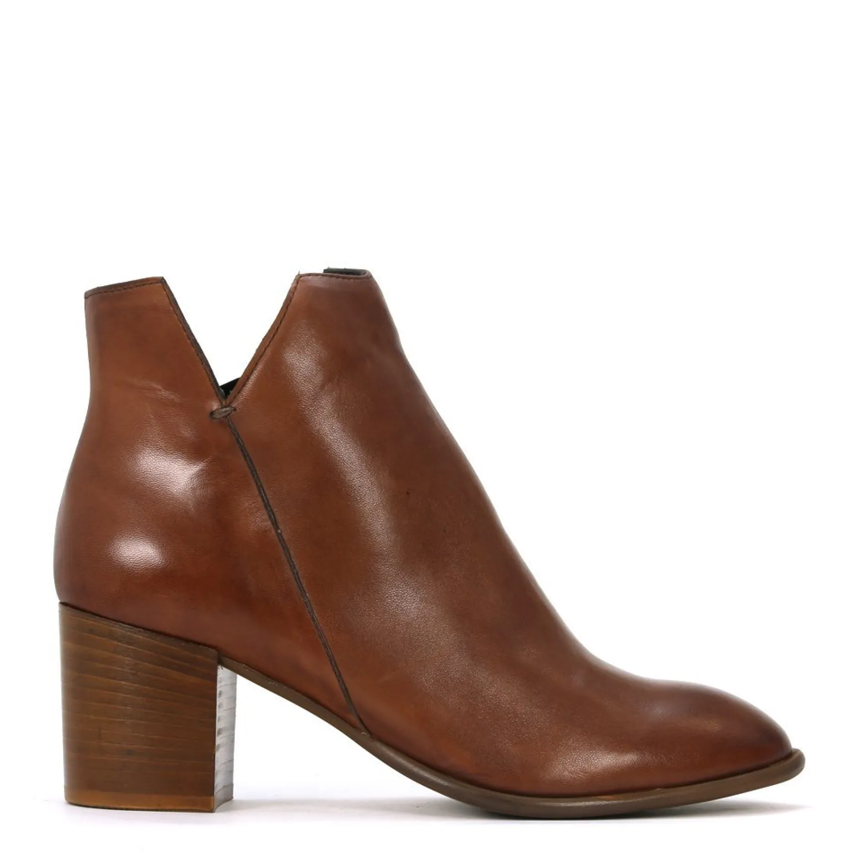 POLLY LEATHER ANKLE BOOT>EOS Footwear Shop