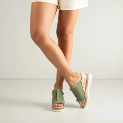PRIMA WEDGES SANDALS LEATHER><noscript><img width=