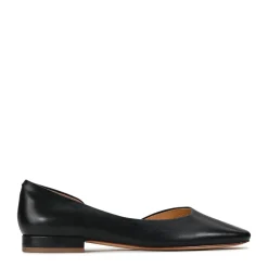 ROCHEL LEATHER BALLET FLATS><noscript><img width=