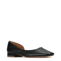 ROCHEL LEATHER BALLET FLATS><noscript><img width=