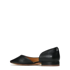 ROCHEL LEATHER BALLET FLATS><noscript><img width=
