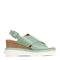SASILLE WEDGE SANDALS LEATHER><noscript><img width=