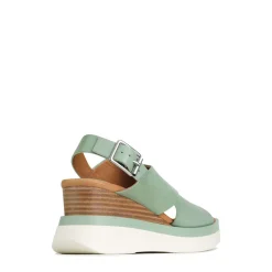 SASILLE WEDGE SANDALS LEATHER><noscript><img width=