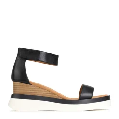 SASKINA WEDGE SANDALS LEATHER>EOS Footwear Flash Sale