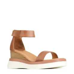 SASKINA WEDGE SANDALS LEATHER><noscript><img width=