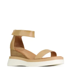 SASKINA WEDGE SANDALS LEATHER><noscript><img width=