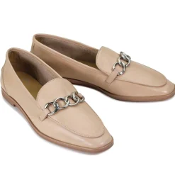 SENSE CHAIN LOAFER LEATHER><noscript><img width=