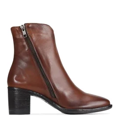 SERAPHIN LEATHER ZIP ANKLE BOOTS>EOS Footwear Best Sale