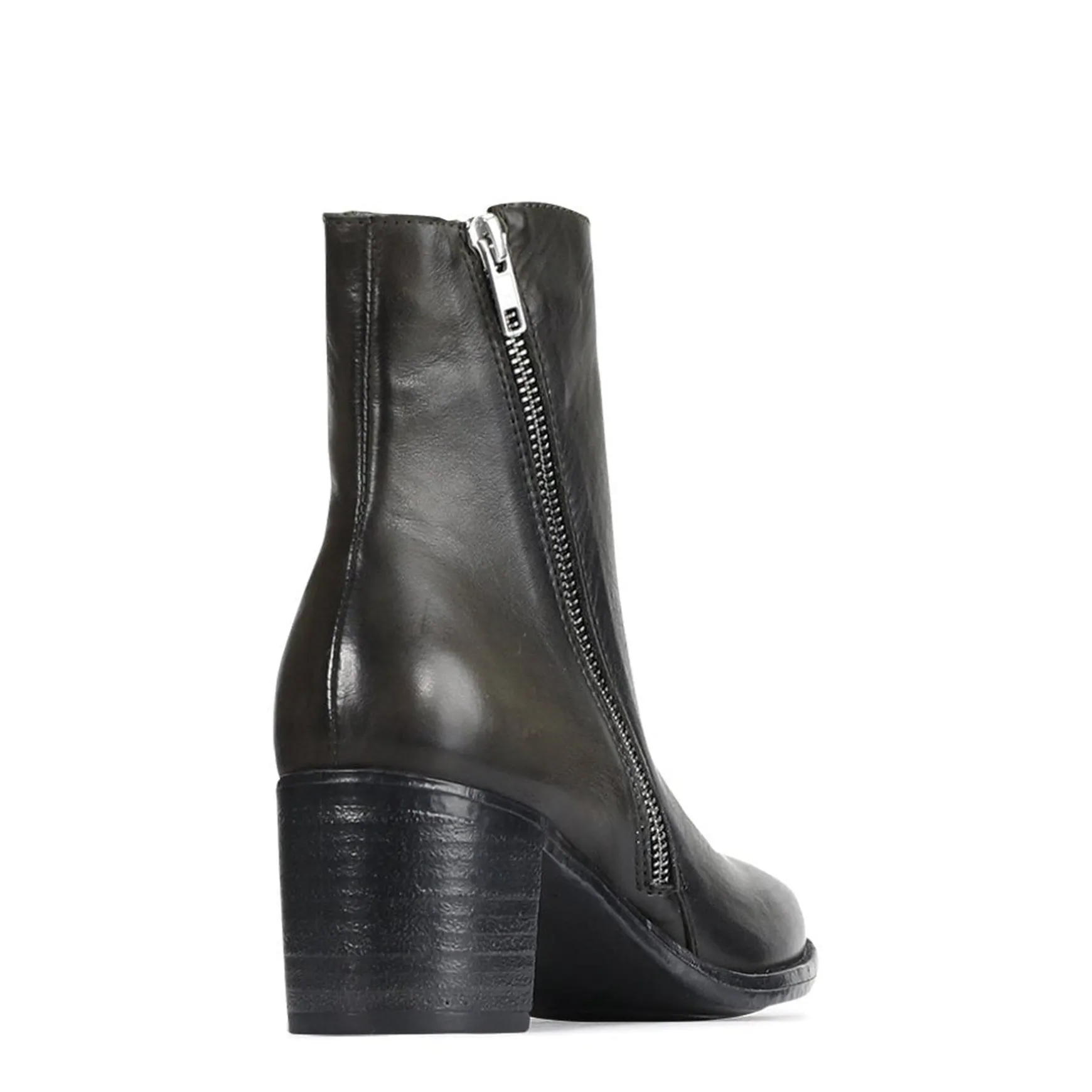 SERAPHIN LEATHER ZIP ANKLE BOOTS>EOS Footwear Best Sale