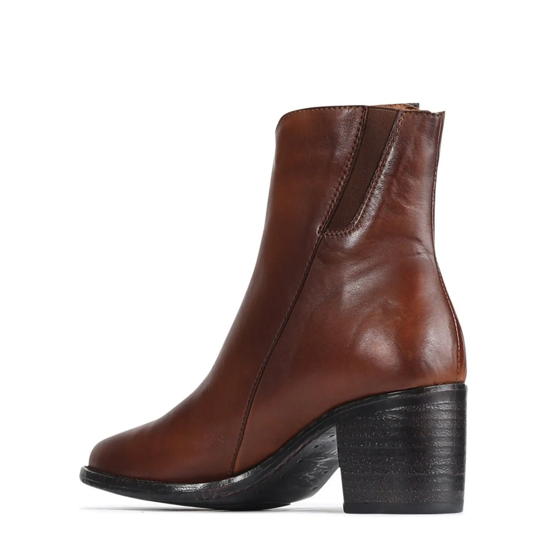 SERAPHIN LEATHER ZIP ANKLE BOOTS>EOS Footwear Best Sale