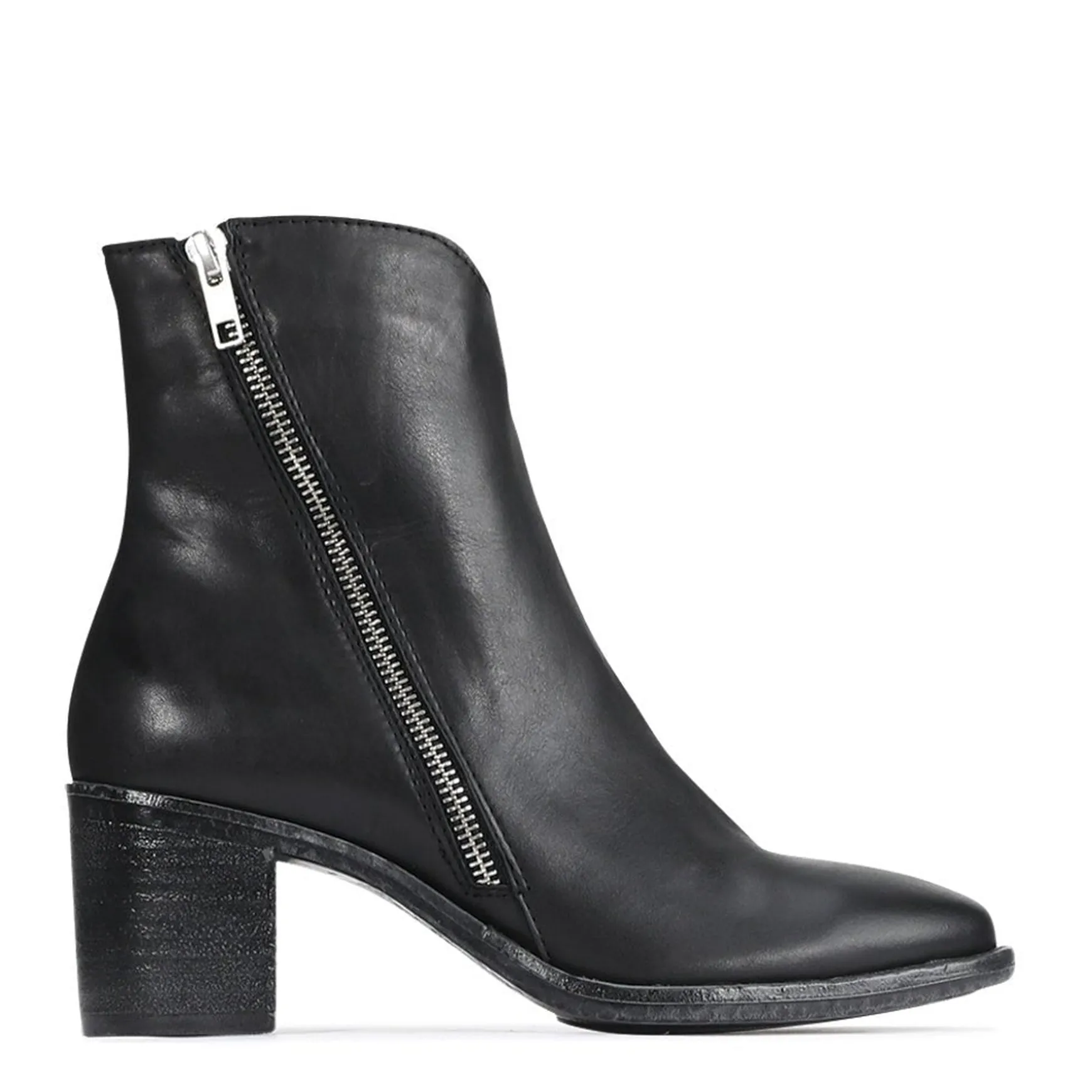 SERAPHIN LEATHER ZIP ANKLE BOOTS>EOS Footwear Best Sale