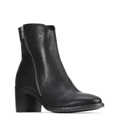 SERAPHIN LEATHER ZIP ANKLE BOOTS><noscript><img width=